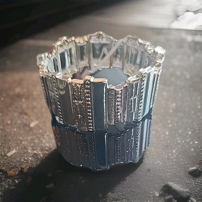 Brazalete Dana Buchman Stretch Silverstone Nuevo con Etiquetas Foto 1 de 4