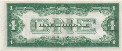 USA   $1  Series of 1928 A  Block  Z - A  Funny Back  Circulated Banknote ESV - Image 1 of 2