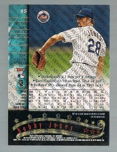 1997 Topps Stadium Club Members only BOBBY JONES #95 METS - Picture 1 of 1