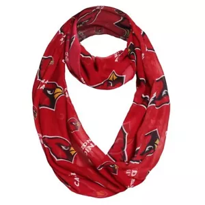 Arizona Cardinals Logo Infinity Scarf FOCO - Picture 1 of 1