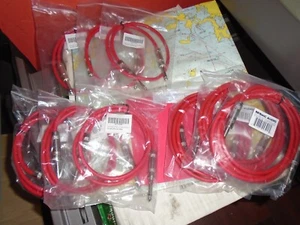 9 SEISMIC AUDIO PATCH CABLES 3 DIFFERENT STYLES NEW IN PACKAGES SASTSX -2 -3 -6 - Picture 1 of 2