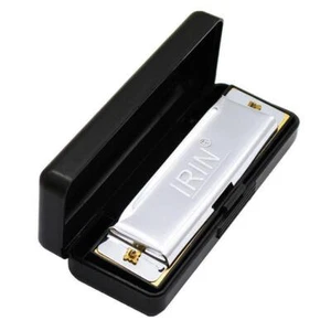 10 Hole 20 Tone Key C Diatonic Harmonica Mouth Organ with Storage Box - Picture 1 of 11