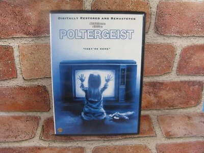Poltergeist Restored & Remastered Tobe Hooper Steven Spielberg Warner DVD (2007) - Image 1 of 4