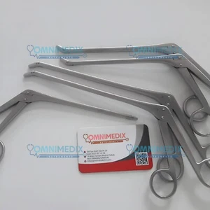 Juego de instrumentos quirúrgicos ortopédicos de 5 piezas de rongeurs para arriba y abajo - Imagen 1 de 5