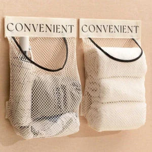 Kitchen Garbage Bag Storage Rack Wall-Mounted Large Capacity Plastic Bag Storage - Picture 1 of 9