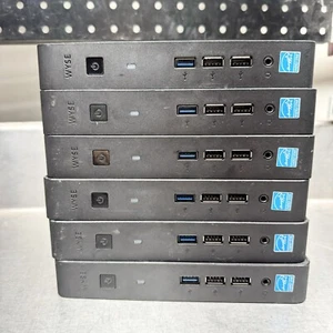 Lot Of 6 Dell Wyse 3030 LT N06D Thin Client 1.5GHz 4GB eMMC 2GB RAM ThinOS - Picture 1 of 6