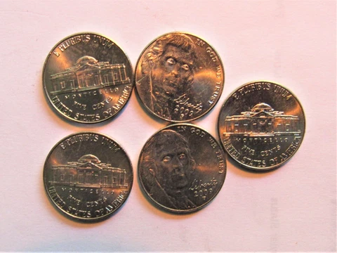 2009 P JEFFERSON NICKEL BU LOW MINTAGE Cover