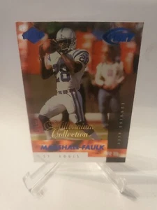 1999 Collector's Edge Fury - Millennium Collection Blue #45 Marshall Faulk - Picture 1 of 2