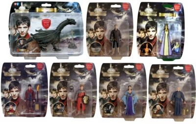 Merlin Action Figures Set of all 7 SPECIAL COLLECTORS BUNDLED PRICE - Image 1 of 4