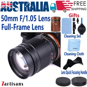 7artisans 50mm F1.05 Full Frame Lens for Canon EOS R RF C70 R5 R6 RP Ra Camera A - Picture 1 of 12