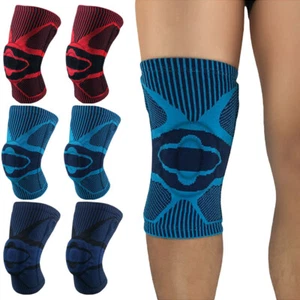 Men Sports Knee Pads Support Basketball Fitness Running Protectors Protection - Picture 1 of 9