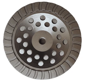 7 inch Vacuum Brazed Cup Wheel for for surface grinding and edge chamfering - Picture 1 of 5