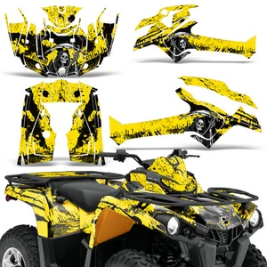 Kit de gráficos ATV calcomanía adhesiva para Can-Am Outlander 450/570 L 14-23 Reaper Y - Imagen 1 de 3