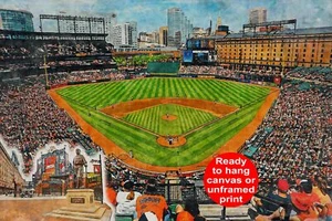 Oriole Park in Baltimore Maryland / Baltimore Orioles / Baltimore Maryland - Picture 1 of 7