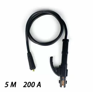 Soporte de electrodo con cable de 5M/16Ft 200Amp para soldador de palos MMA ARC - Imagen 1 de 7