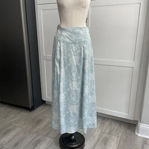 Falda larga vintage Y2K Scott McClintock estampado floral pequeña/X - Imagen 1 de 5