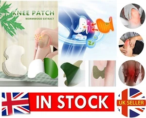 Knee Pain Relief Patch Wormwood Moxa Hot Moxibustion Patch Self Heating Pad UK - Picture 1 of 12