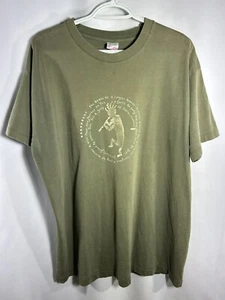 Vintage Kokopelli T Shirt Adult XL Green Fruit of the Loom Made in USA Stitch - Bild 1 von 16