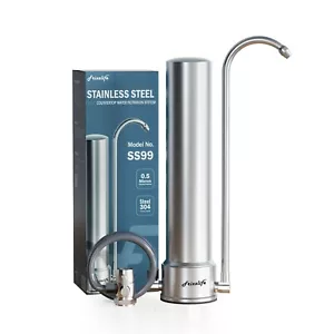 Frizzlife SS99 Countertop Stainless Steel Water Filter System - Picture 1 of 8