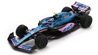 MODELLINO AUTO F1 STATICO SPARK ALPINE A522 ESTEBAN OCON 2022 SUZUKA GP 1/43 - Immagine 1 di 4