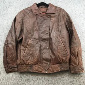 Vintage Adventure Bound Leather Adult Medium Brown Thingsulate 55516 - Picture 1 of 9