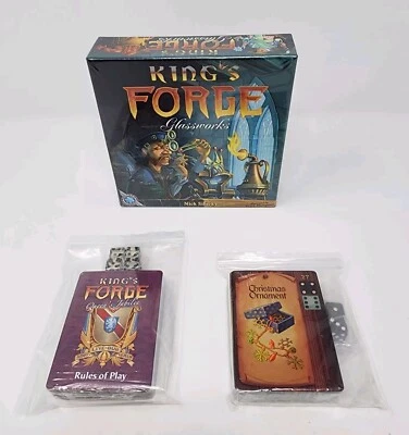 Kings Forge Glassworks Expansión, Kickstarter, Saludo al Juego, Sellado de Fábrica-NUEVO  Foto 1 de 4