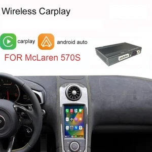 Wireless Carplay Android Auto Original Upgrade Interface Box For McLaren 570S - Picture 1 of 11