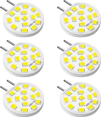 6000K Dimmable AC110V G8 LED Bulb 3W Crystal Candle Chandelier Decorative Lamp - Image 1 of 4