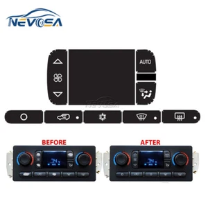Ac Climate Control Button Repair Decals For 2003-2006 GM Chevrolet Tahoe Yukon - Bild 1 von 5
