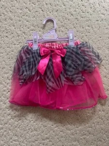 NWT Fuchsia Zebra Toddler Tutu 18 months -2 years - Picture 1 of 2
