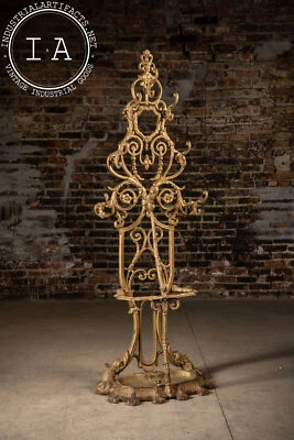 Декоративная чугунная прихожая 1880 г. - Изображение 1 из 4