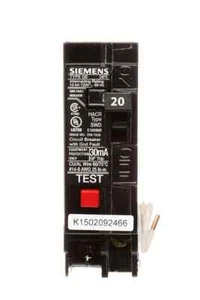 Nuevo disyuntor de protección contra fallas a tierra Siemens QE120 20A - Imagen 1 de 2