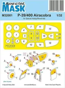 P-39 Airacobra Maske M32001 SPECIAL MASK Special Hobby 1:32 - Bild 1 von 1