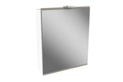 Fackelmann LIMA LED Spiegelschrank 60 cm Weiß Schrank Badmöbel Made in Germany - Bild 1 von 3