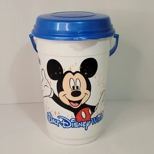 Vintage 1990's Walt Disney World Magic Kingdom Mickey Mouse Popcorn Bucket - Picture 1 of 9
