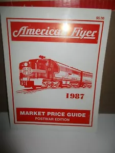 American Flyer 1987 Market Price Guide edición de posguerra -1946-1966 (1987 Paperbac - Imagen 1 de 8