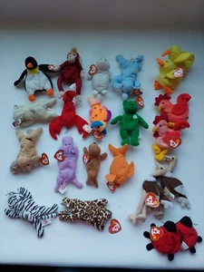TY Teenie Beanie Babies McDonald's lot of 22 1993-1996 - Picture 1 of 4