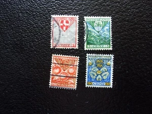 PAYS-BAS - timbre yvert/tellier n° 186/189 obl (A93) - Foto 1 di 2