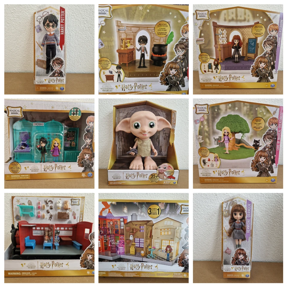 SPIN MASTER Wizarding World Harry Potter Spielset Figuren verschiedene Sets/Figuren