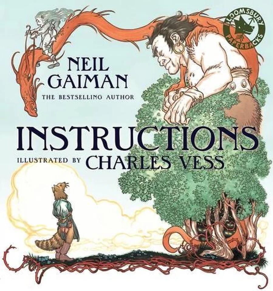 Instructions by Neil Gaiman (English) Paperback Book - Image 1 of 1
