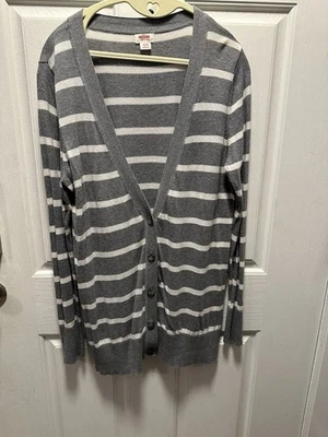 Cárdigan ligero con botones para mujer Mossimo Supply Co. 100 % algodón, XL Foto 1 de 4