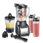 Hamilton Beach 3 in 1 Blend & Juice Glass 5-Speed Blender System