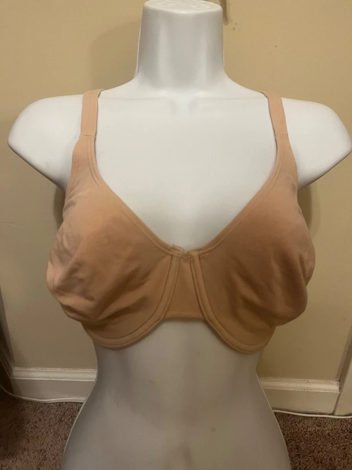 Bestform 5000100 OR BF100 Everyday Cotton Stretch Underwire T-Shirt Bra 40D - Image 1 of 1