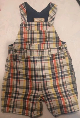 Mono Arizona con patrón a cuadros talla 18 meses niños Foto 1 de 3