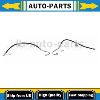 2X Manguera de línea de freno delantero Sunsong para Chevrolet Blazer 2000 2001 2002 2003 Foto 1 de 4
