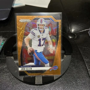 2024 Josh Allen Panini Prizm Football Orange Lazer #28 - Foto 1 di 2