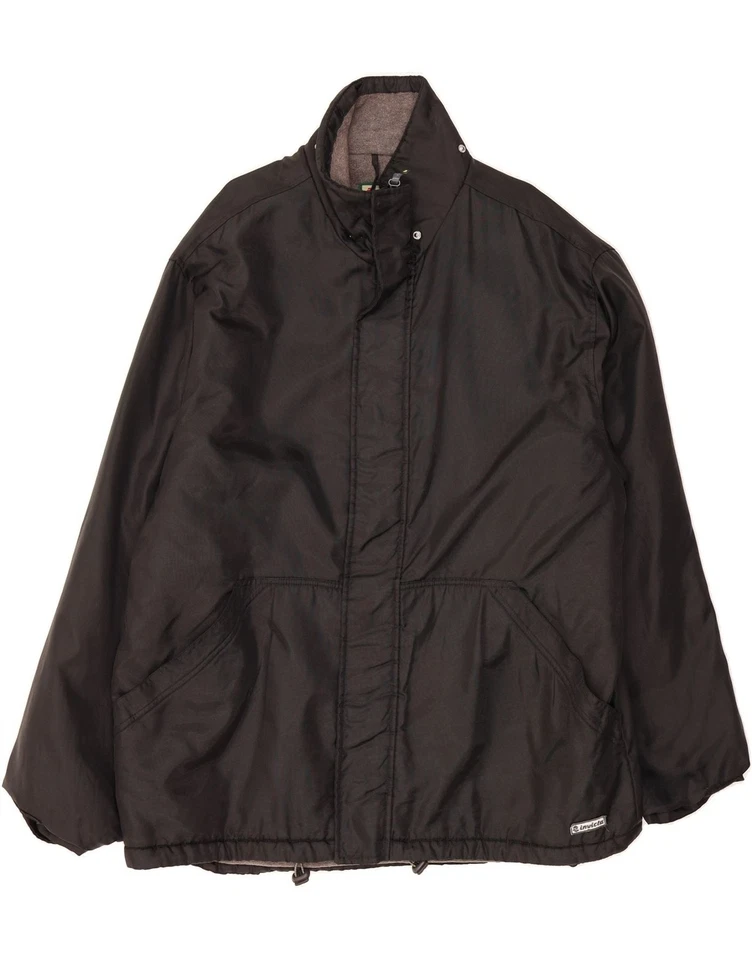Chaqueta cortavientos INVICTA para hombre UK 42 XL negra poliamida AQ10 Foto 1 de 4