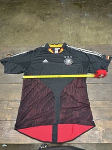 DEUTSCHE NATIONALMANNSCHAFT 2004/2005 DRITTES FUSSBALL SHIRT TRIKOT ADIDAS SCHWARZ SELTEN XL - Bild 1 von 6