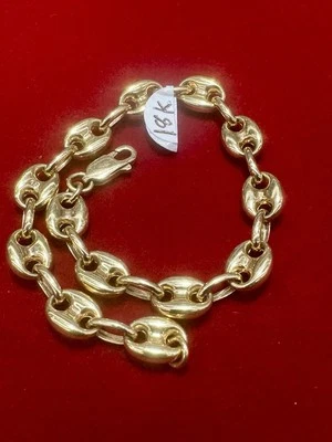 18kt Gold Puff Gucci Bracelet - Image 1 of 4