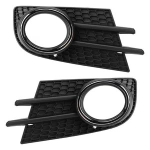 ˘Pair Front Bumper Fog Light Trim 1038123 Chrome Plating Fog Light Bezel For - Picture 1 of 12